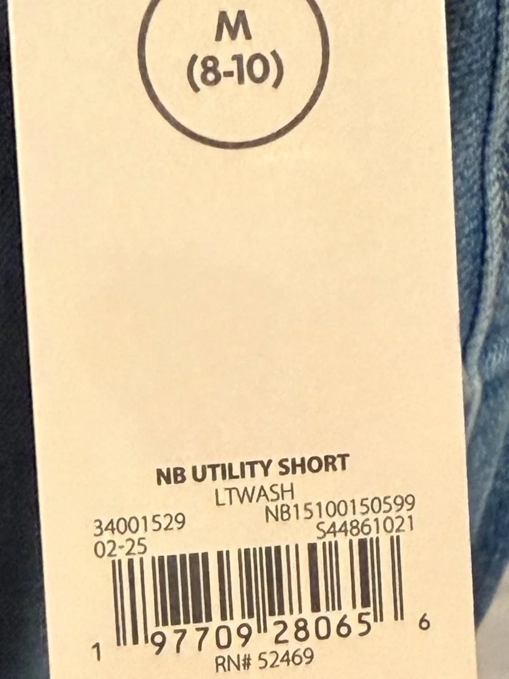 NWT No Boundaries Blue Denim Shorts Women's Medium